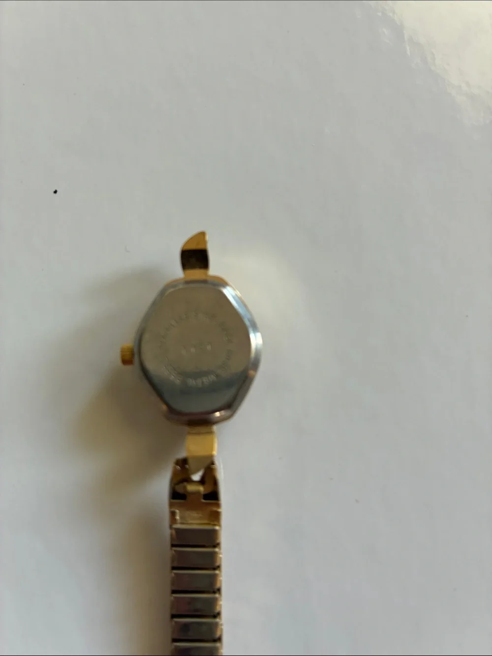 Advance Gold-Tone Women's Bracelet Watch - Elegant Stretch Band